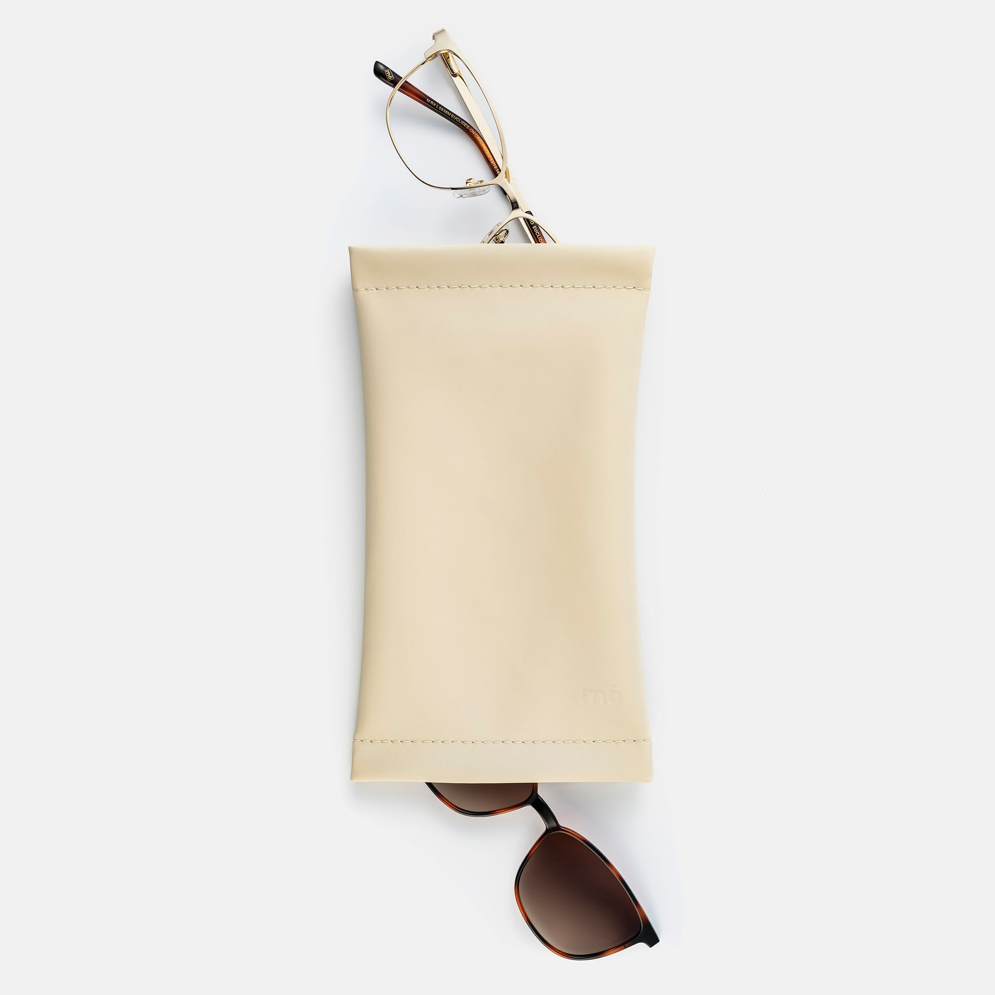 POUCH DOBLE BEIGE