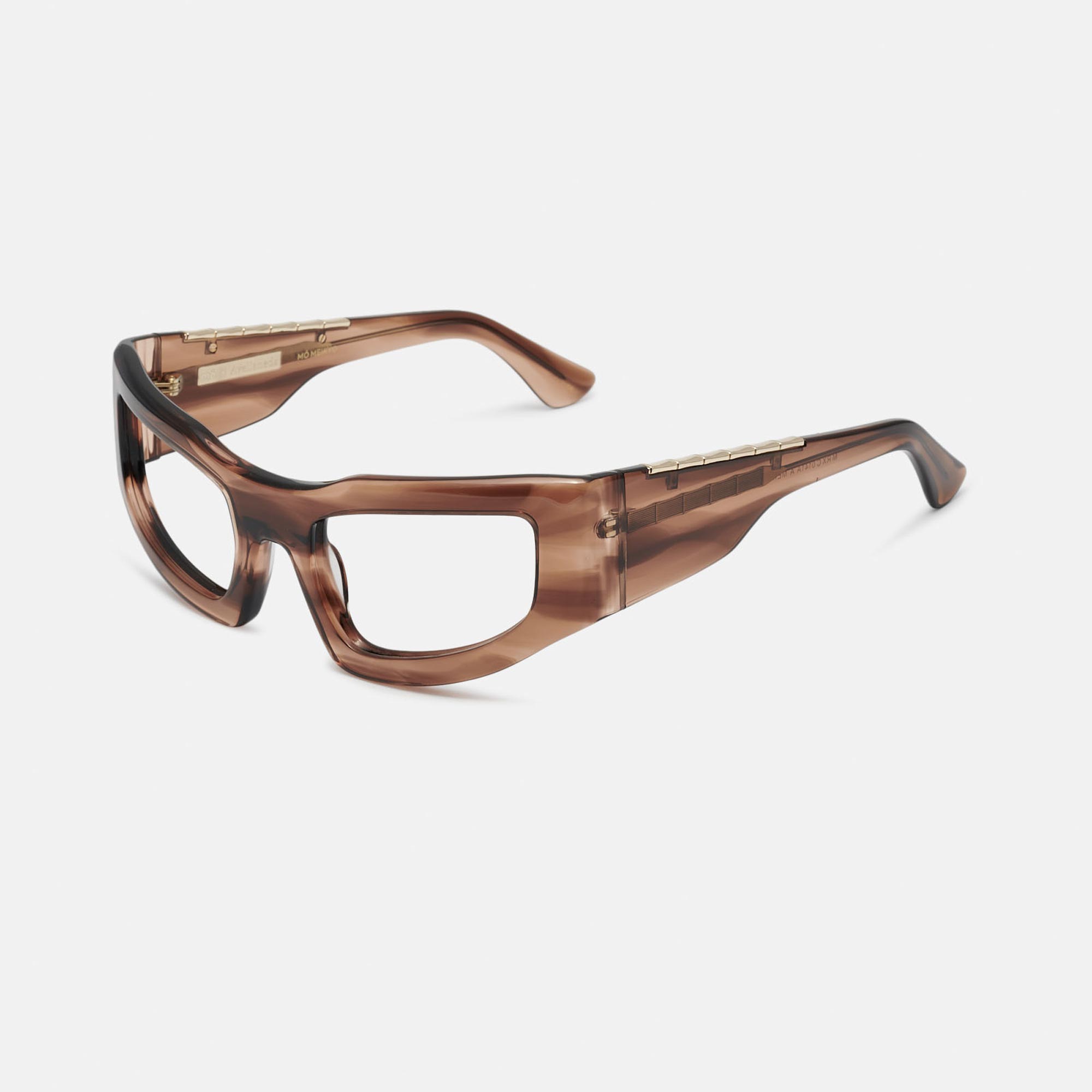 m&oacute; MEIKYO, veined brown, large image number 1