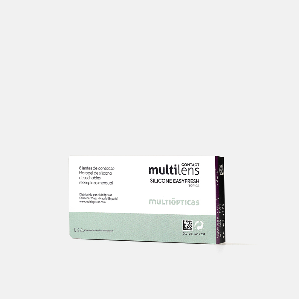 Multilens silicone easy fresh torics, , large image number 0