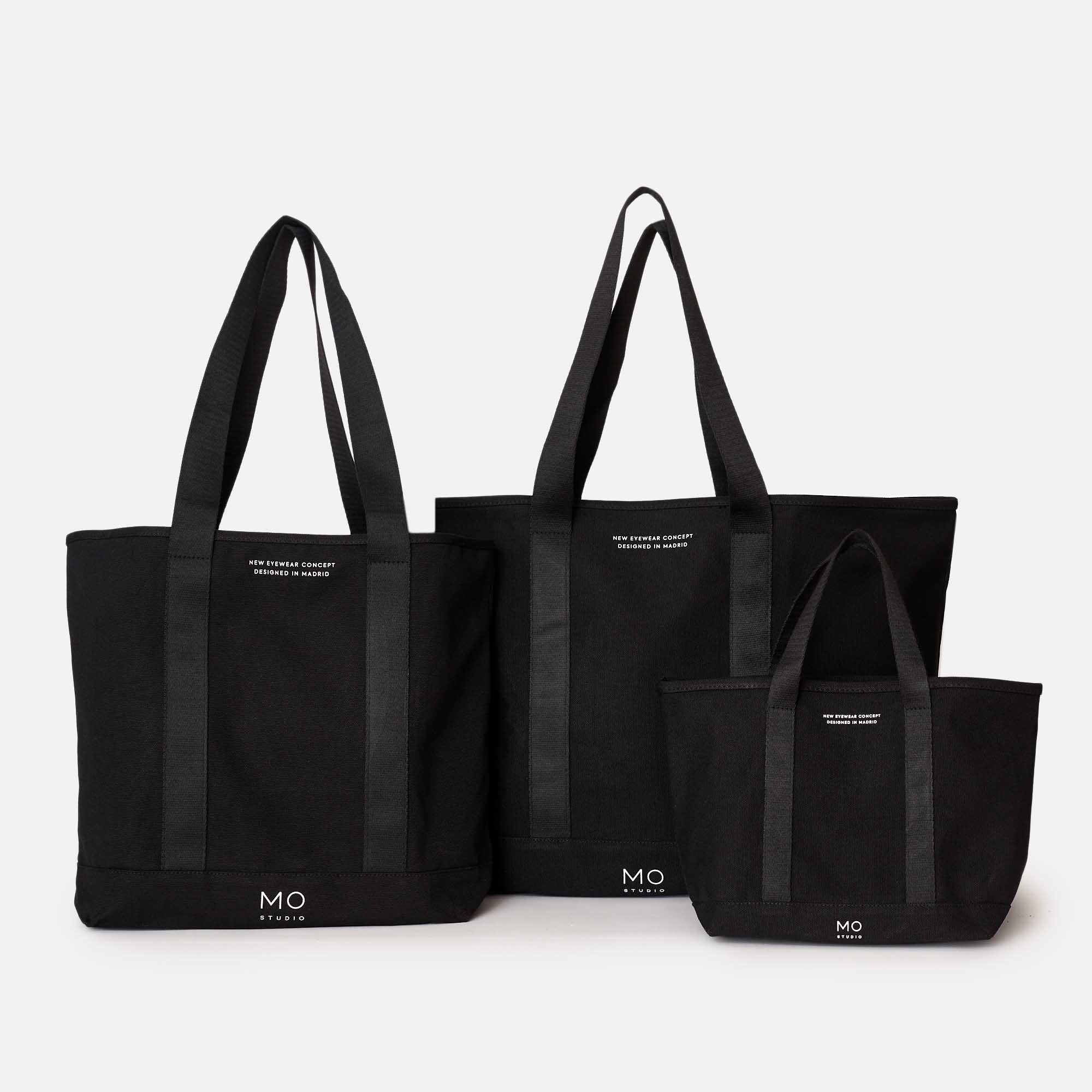 TOTE BIG MO STUDIO BLACK, , large image number 1