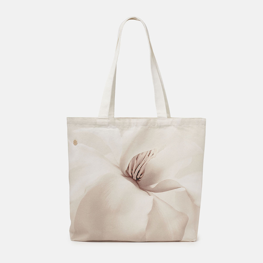 TOTE BAG FLOR BEIGE BOUQUET , , large image number 0