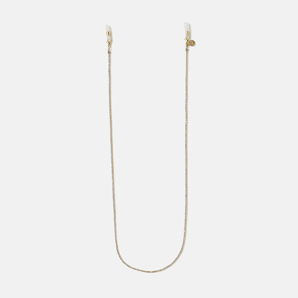 CORDON CADENA STRASS CRYSTAL, , large image number 0