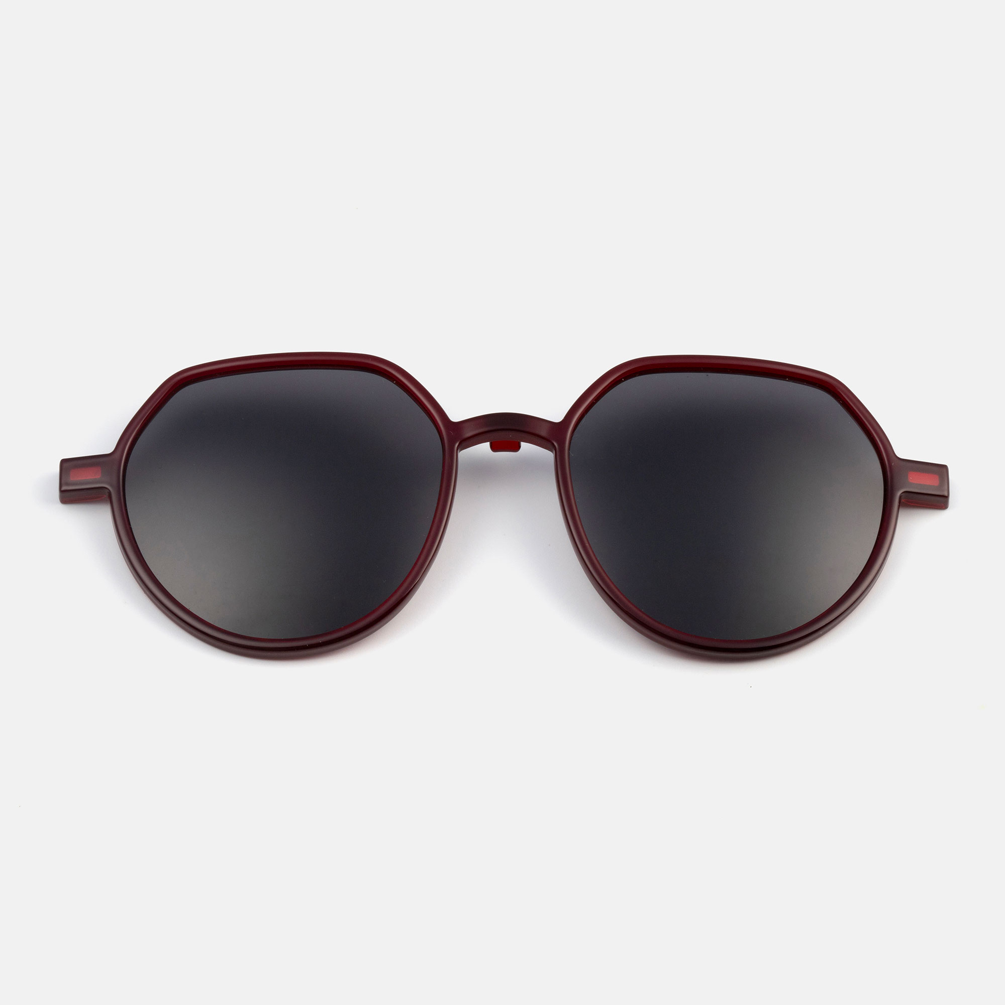 CLIP-ON 0542M THOMAS-ON BURGUNDY/SILVER 49/17, , large image number 0