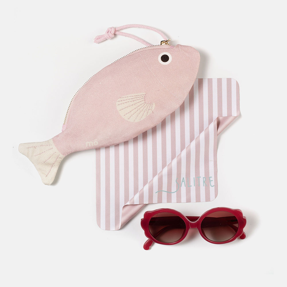 ESTUCHE SALITRE PEZ ROSA , , large image number 1
