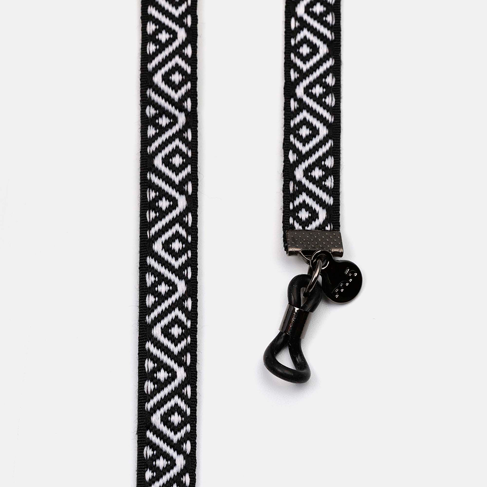 CORDON JACQUARD BLACK , , large image number 1