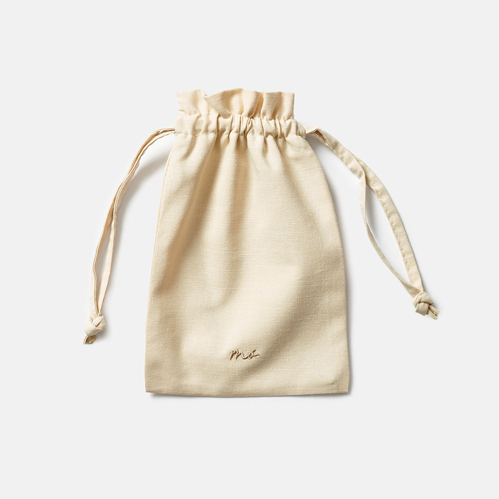 ESTUCHE SACO TELA BEIGE, , large image number 0