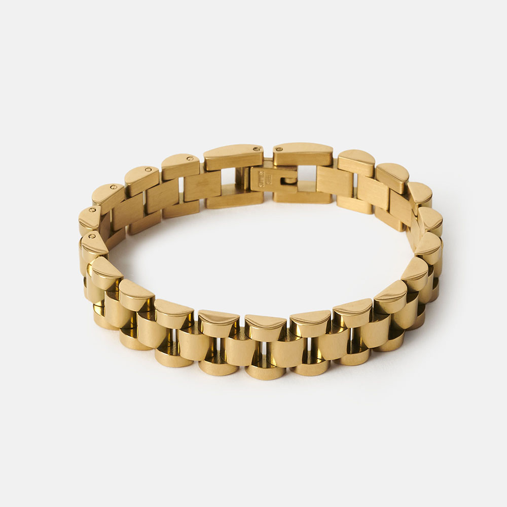 PULSERA FRONT ROW GOLD  , , large image number 1