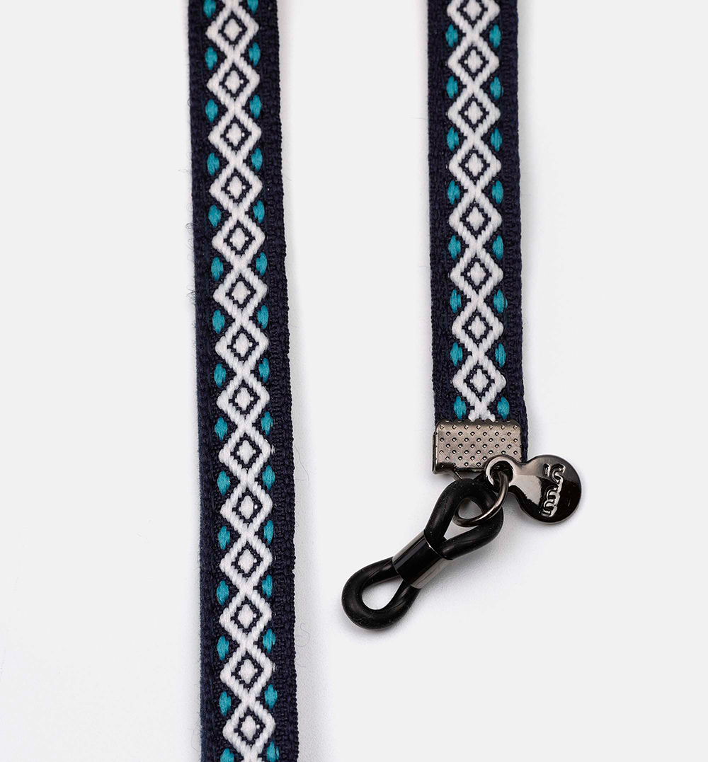 CORDON JACQUARD BLUE , , large image number 1