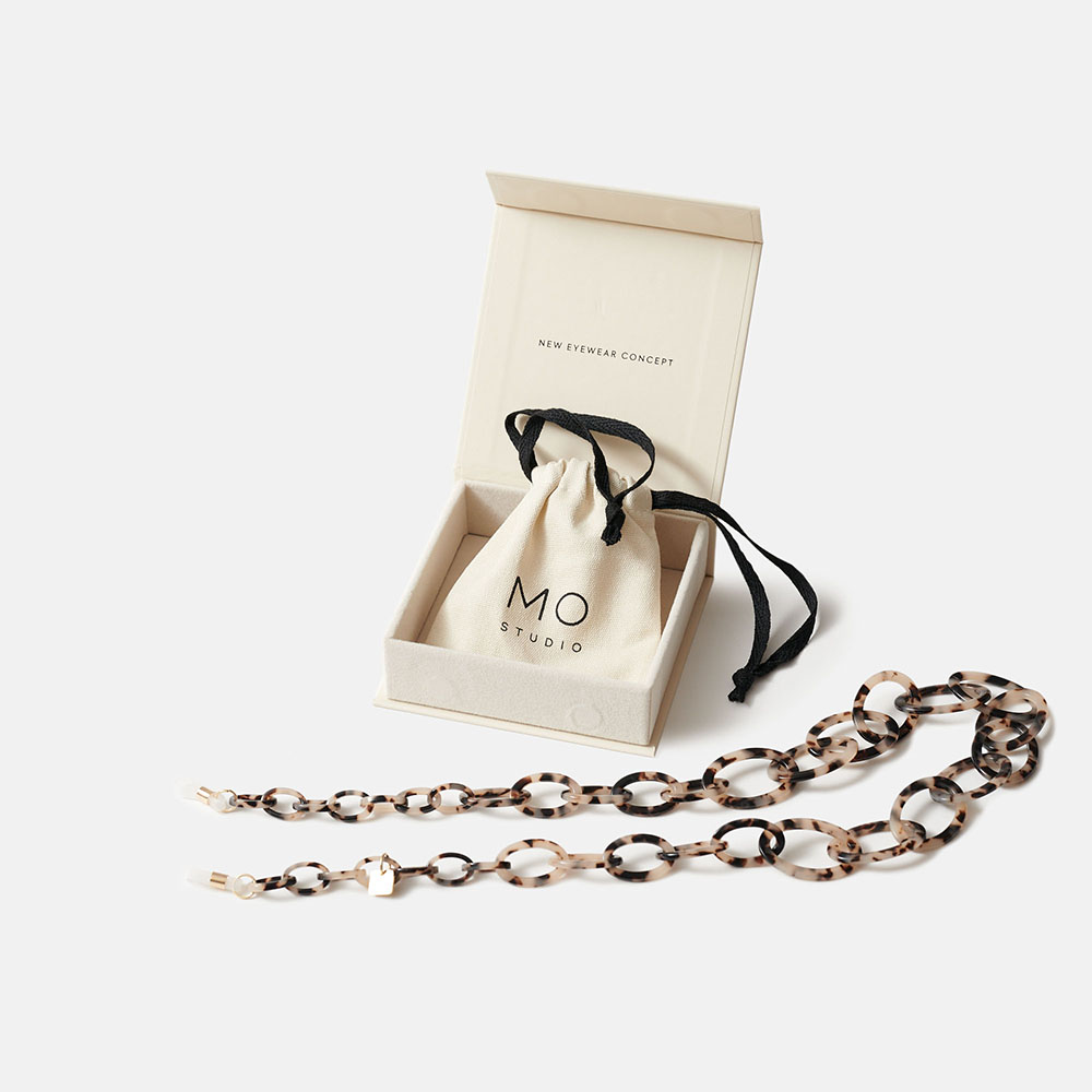 CORDON STUDIO OVALADO NEGRO/BLANCO, , large image number 2