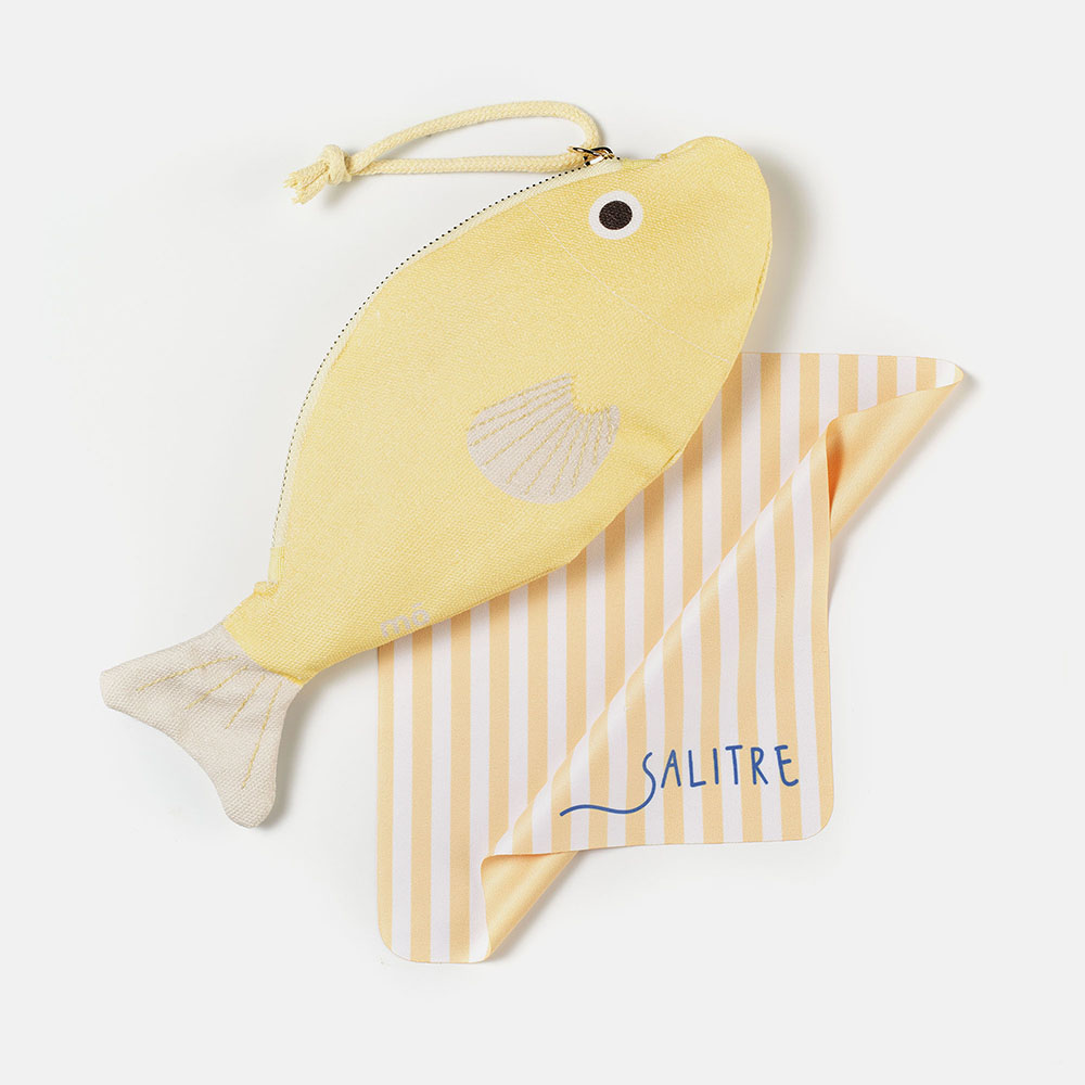 ESTUCHE SALITRE PEZ AMARILLO, , large image number 0