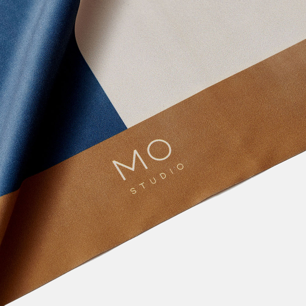 Pa&ntilde;o limpiador de lentes STUDIO CUADRADO AZUL, , large image number 2